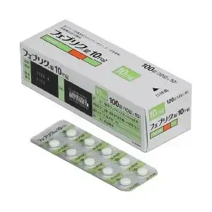日本原药 帝人痛风药 高尿酸症治疗药 10mg/片 非布索坦片 非布司他 FEBUXOSTAT フェブリク錠 100片/盒