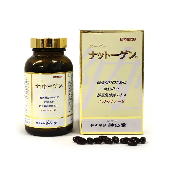 神仙堂 纳豆精 Super NATTOGEN 通血管 降血压 330粒一瓶